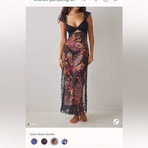 Free people suddenly fine maxi dress